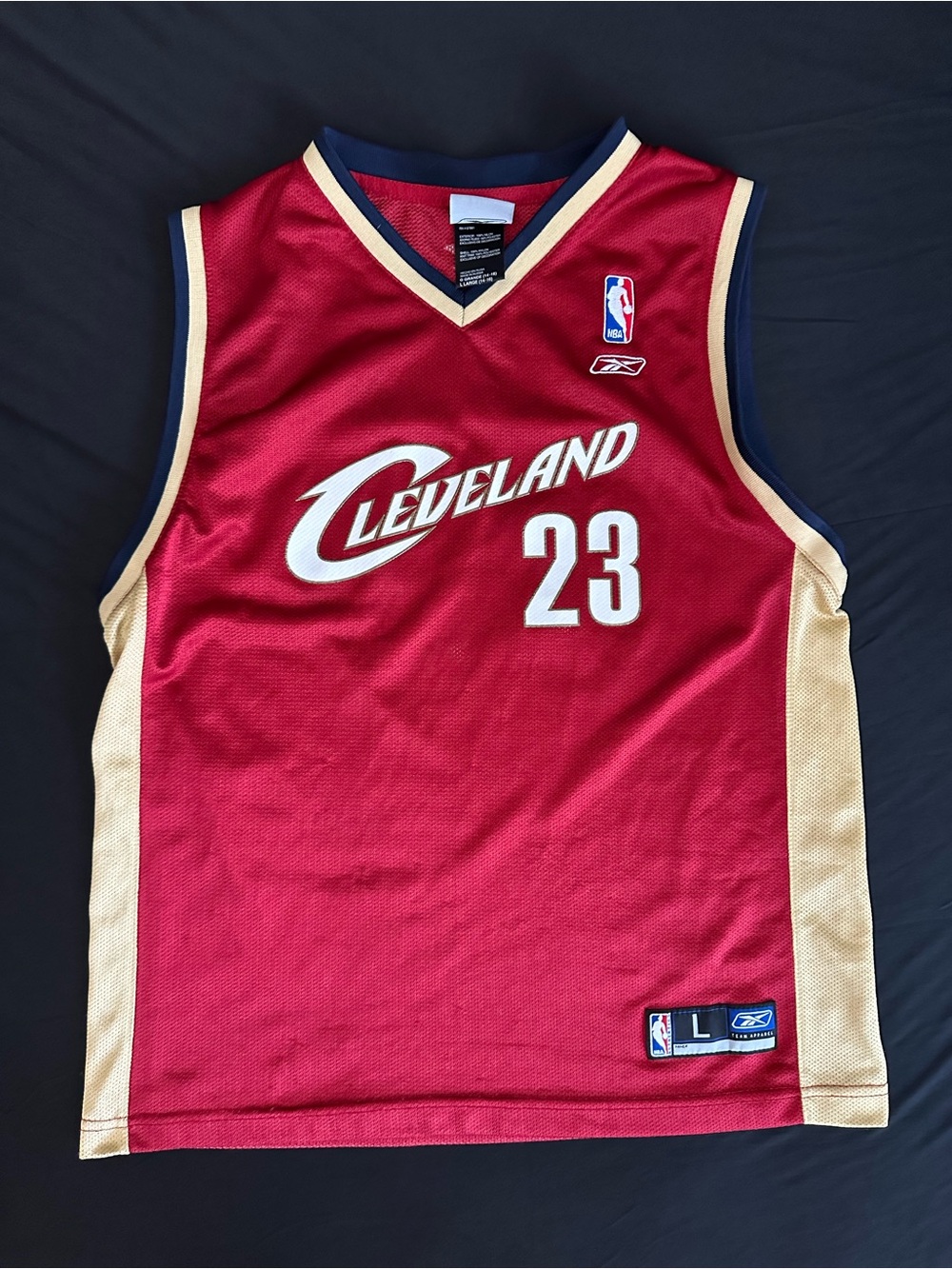Vintage Cleveland Cavaliers LeBron James Jersey